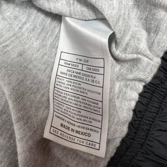 Vintage 90s Nike Windbreaker Single Swoosh Black Jacket Men's Size Medium - Picture 11 of 12